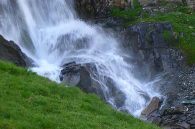 Wasserfall am Hüttenzustieg