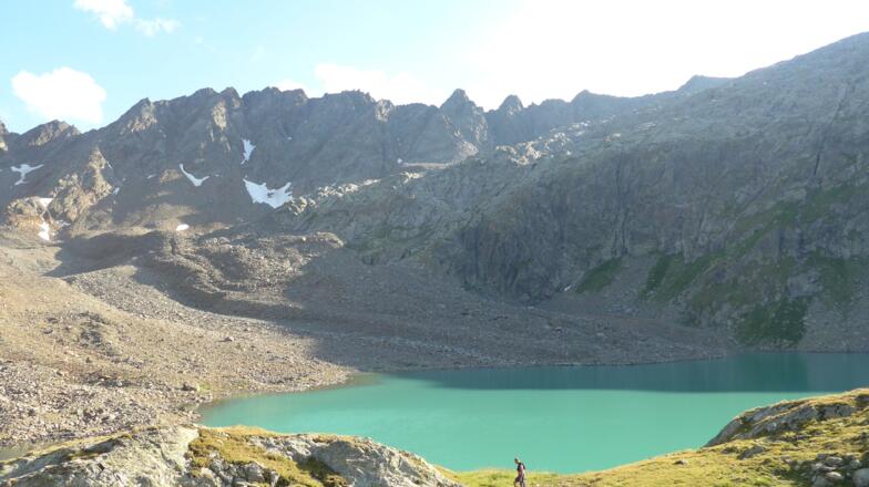 Der Gradensee bei der Hütte