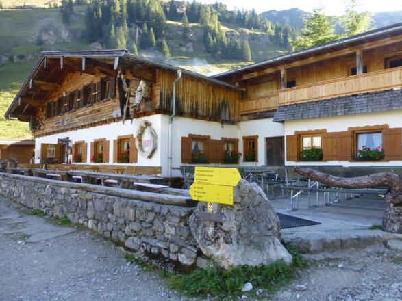 Die Binsalm (1502 m) 