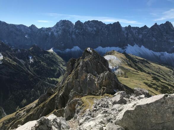 Auf dem Weg Richtung Gipfel