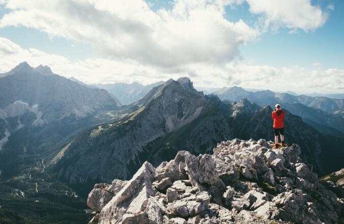 Aussicht auf der Tour