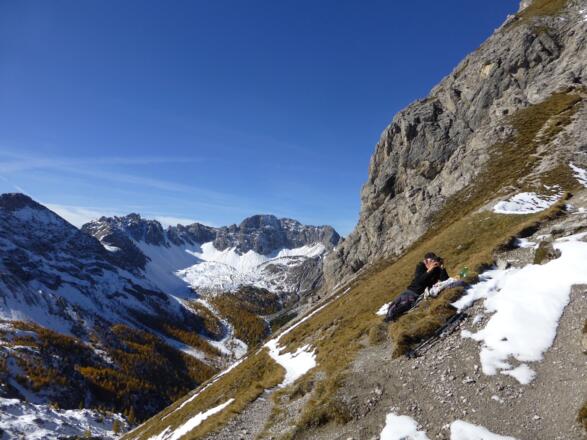 Beim Gämsenschaun am Kerschbaumertörl