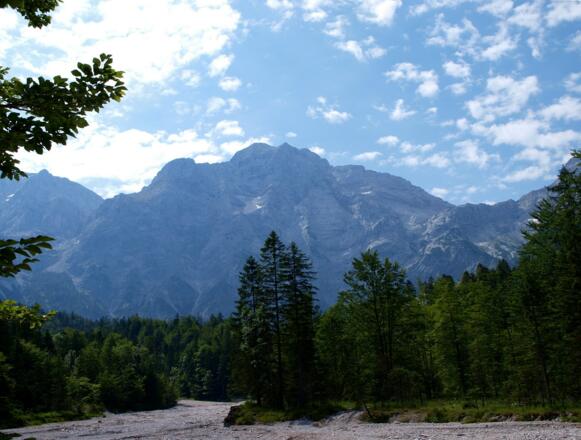 Anstieg vom Almtalerhaus 610 m