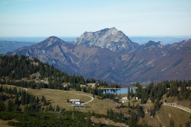Traunsteinblick vor&#039;m Hochpunkt 1720m