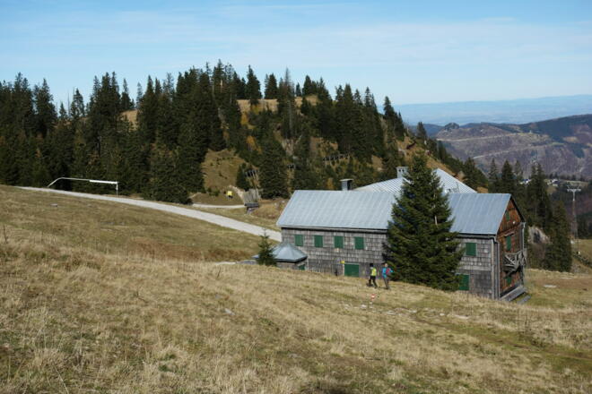 Benn Nock ~1520m mit Sepp Huber Hütte