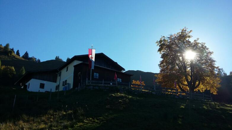 Herbststimmung auf der Möslalm