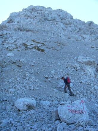 Zustieg zum Westlichen Reifhorn