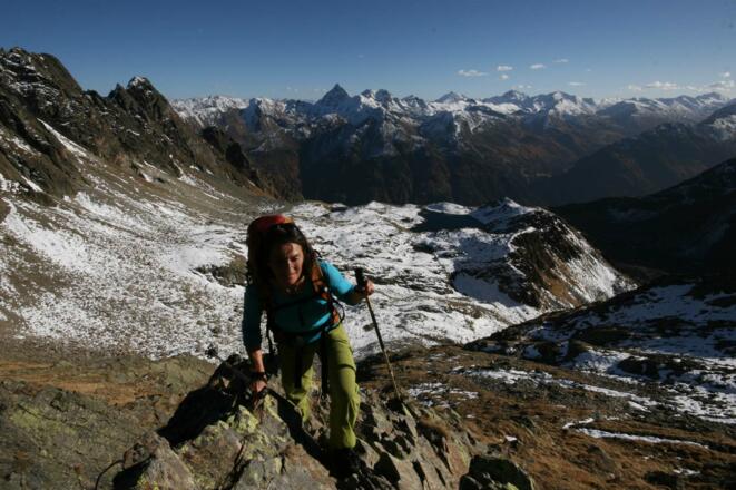 Klettersteig unterhalb Kieler Wetterhütte