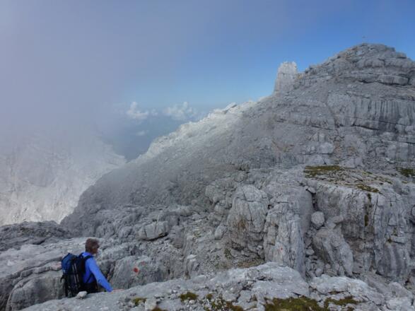 Weiter geht der Weg hinüber zum Großen Rothorn (2409 m).