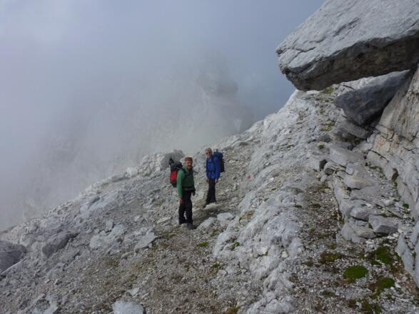 Leichte Nebelschwaden vermitteln eine geisterhafte Atmosphäre.
