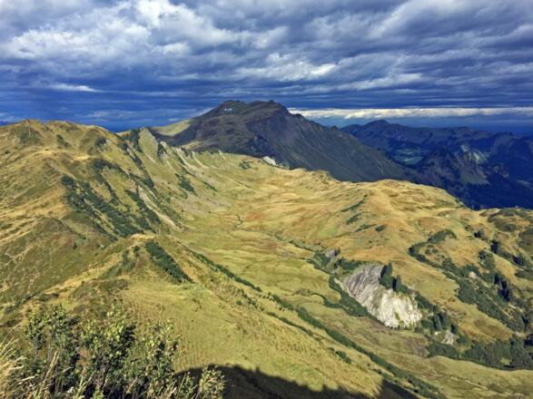 Blick zum Diedamskopf