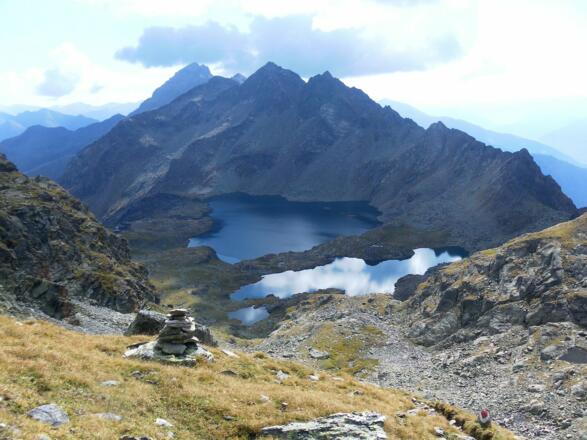 Wangenitzseehütte vom Kreuzseeschartl