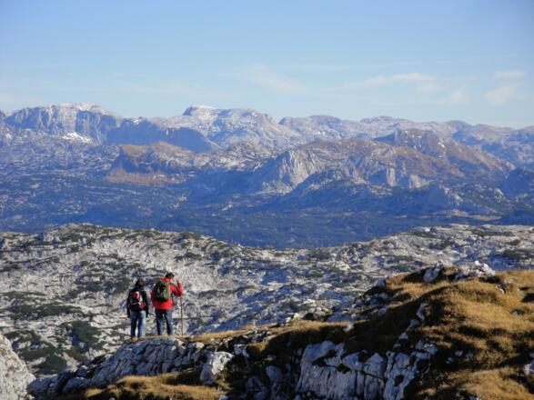 Ausblick vom Schönberg nach Osten über das Plateau