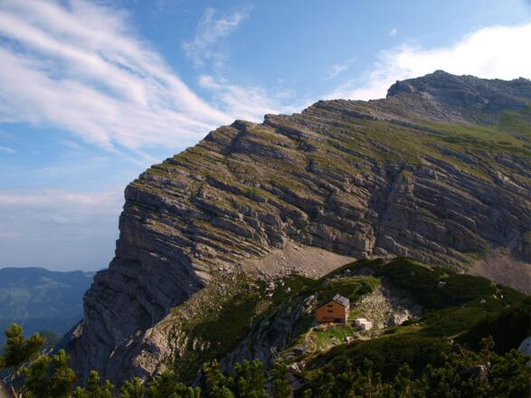 Welserhütte von oben