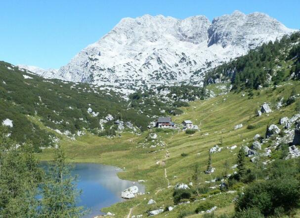 Pühringer Hütte mit Elmsee