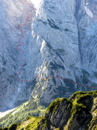 Steinerne Rinne Egger Steig