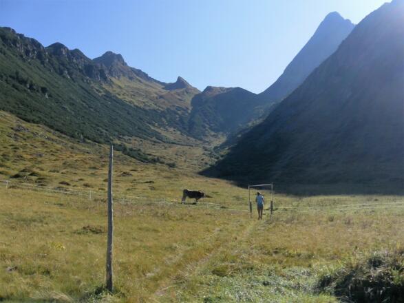 Brandberger Kar mit Torhelm, Seespitze und Brandberger Kolm