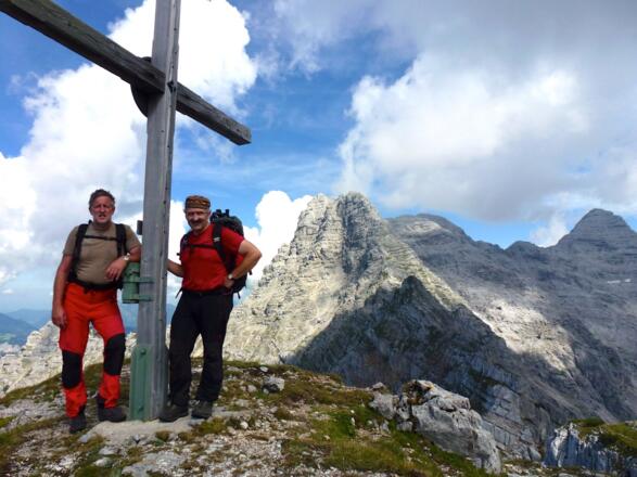 Der 5. - und letzte - Gipfel des Tages: Das Ulrichshorn (in manchen Karten auch als &quot;Seehorn&quot; bezeichnet) (2155 m).