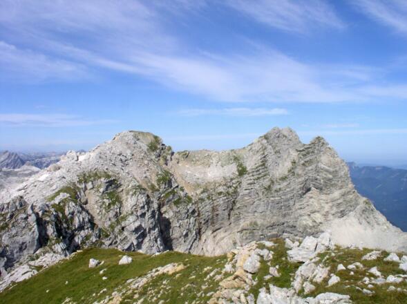 Zwillingskogel beim Abstieg von der Kirtagmauer