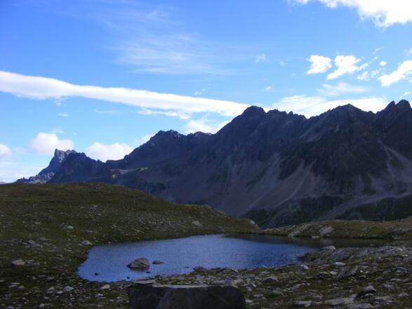 der höchstgelegene von 7 kleinen Seen oberhalb des Ochsentales