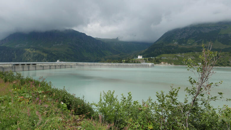 Die Kopssee Staumauer