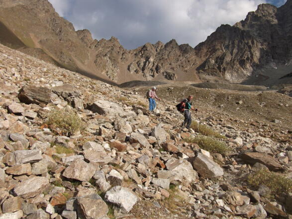 Tag 2: Abstieg vom Verpeiljoch