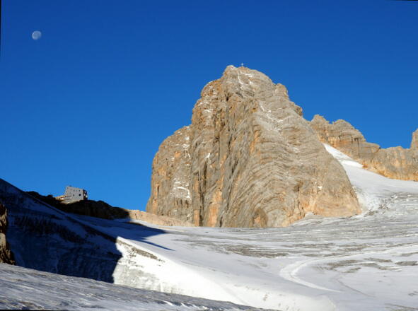 Am Gletscherweg zur Schulter (Einstieg)