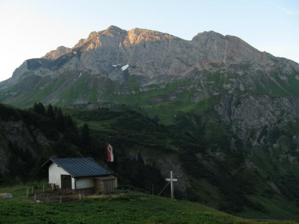 Bei der Ravensburger Hütte (17. August 2013)