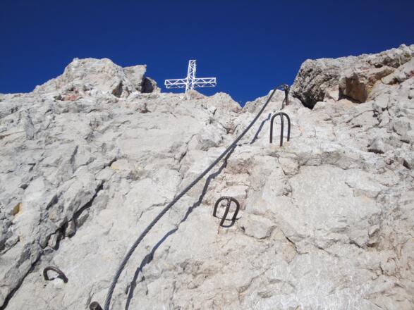 Letzte Meter zum Gipfel