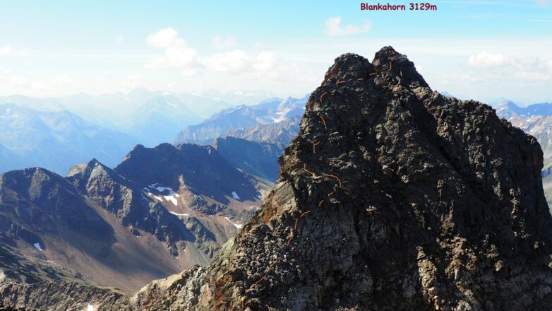 Kurzer Ostgrat vom Blankahorn