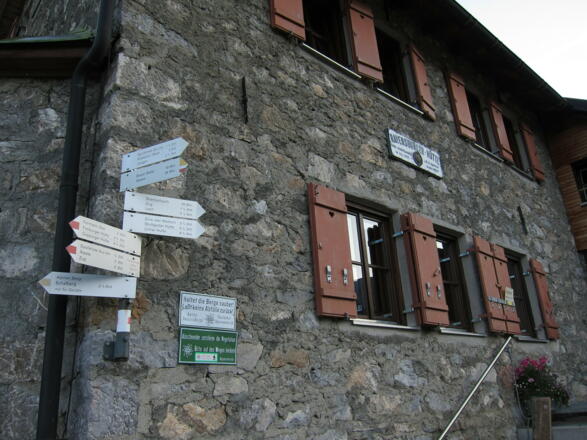 Bei der Ravensburger Hütte (17. August 2013)