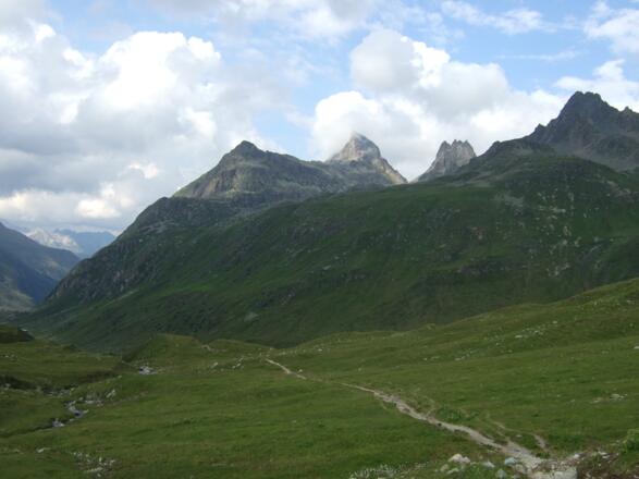 Rückblick zum Patterio von Süden
