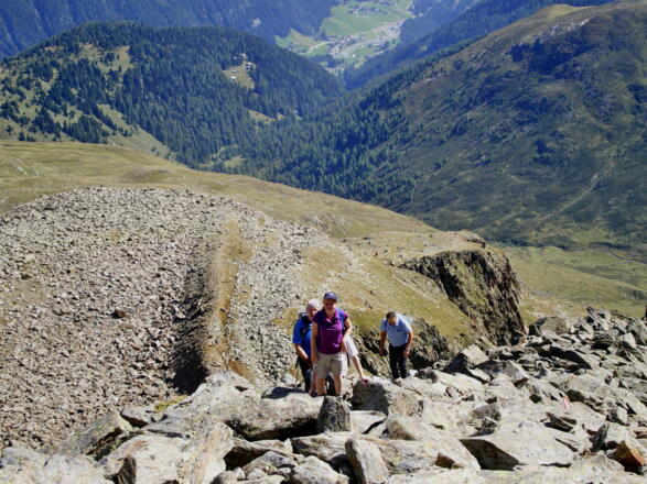 Durch die Blockhalde