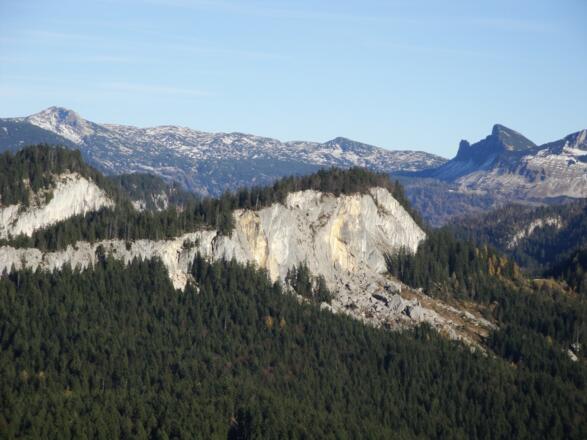 Die Zwerchwand mit vielen schönen Routen