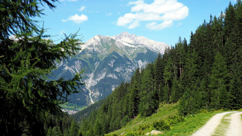 Von der Malfonalpe Blick nordwärts