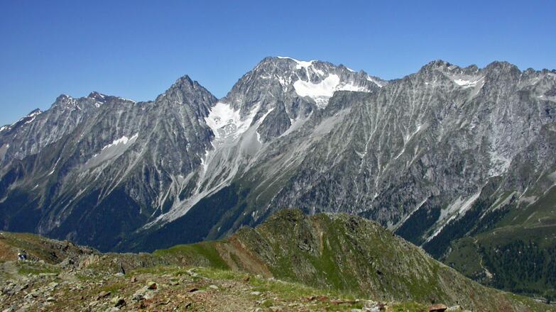 Hochgall und li. davon der Wildgall