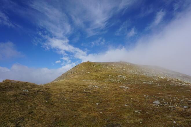 Gipfel des Hinterbergkofel