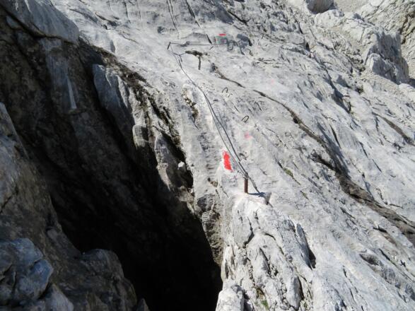 Tag 1: Versicherungen im Bereich der Hosswandscharte