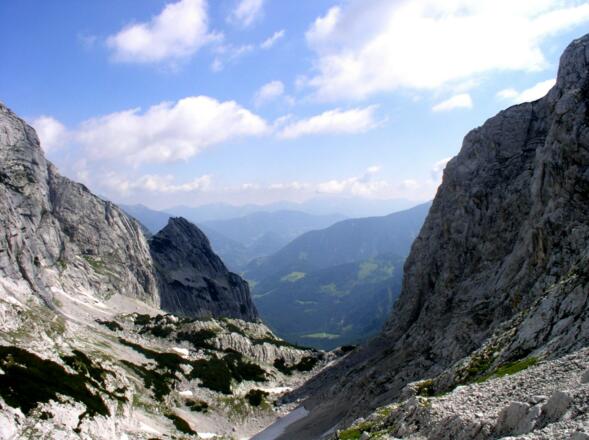 Sigistal, da gehts hinunter