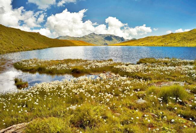 Der Torsee ist der zweite Bergsee während dieser Zweitagestour
