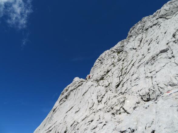 Tag 2: Sieht impossant aus, im Bereich Hochkesseleck und Reisgangscharte