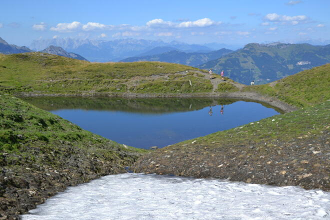 Kleiner Bergsee im Frauenkar