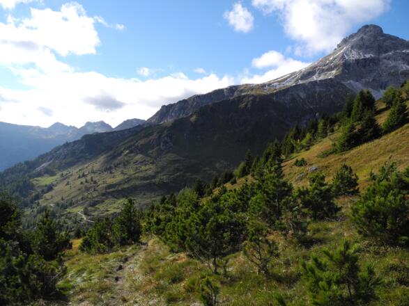 Abstieg zur Jakoberalm