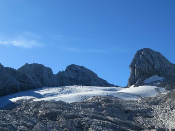 Tag 2: Der Gosaugletscher im Morgenlicht