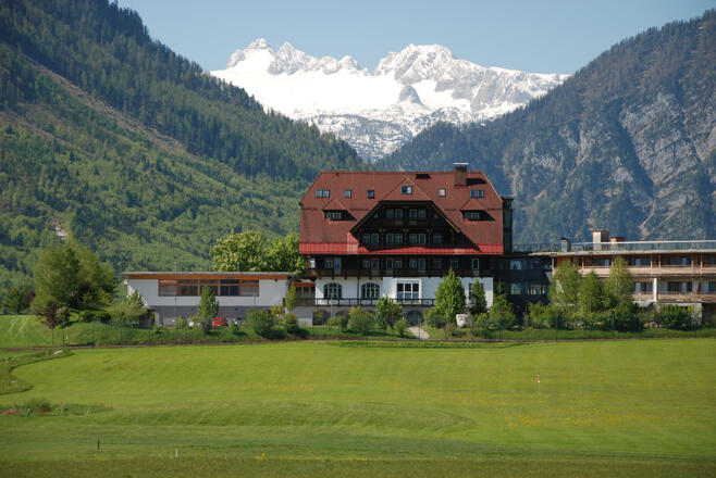 Blick zur Hotel Wasnerin