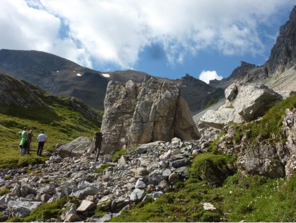 Neuer Steig zum Geier