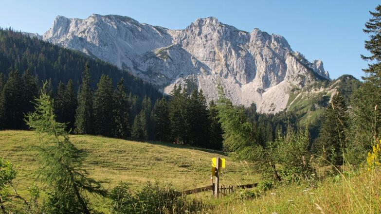 Nockkar von der Feichtau aus gesehen.
