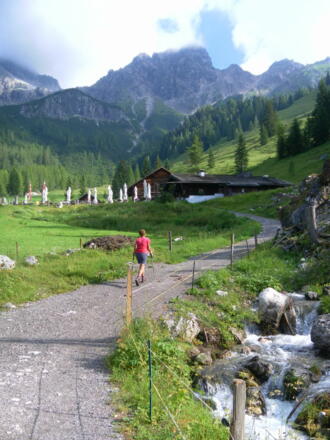 Von der Oberhofalm zur Unterhofalm