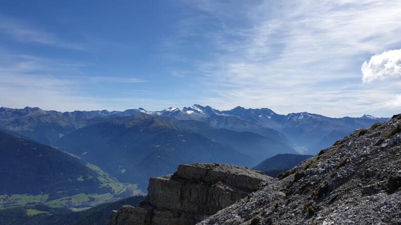 Traumhaftes Panorama Richtung Olperer