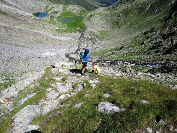 Noch eine Steilstufe ...